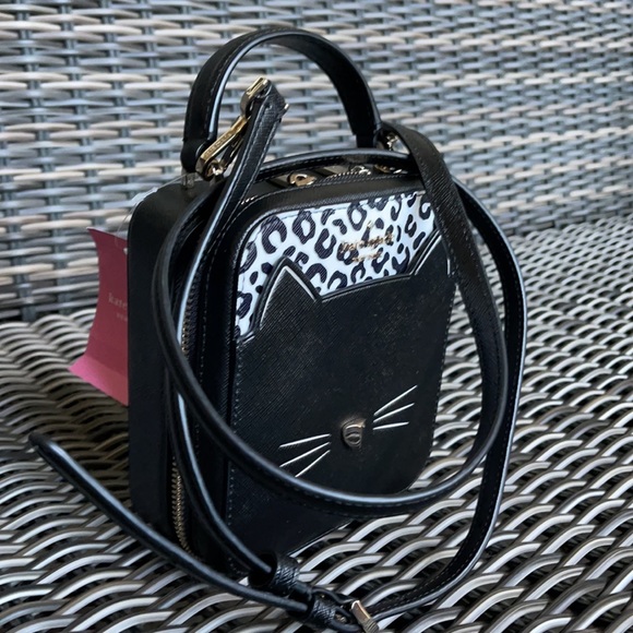 Kate Spade meow cat daisy crossbody purse - Picture 16 of 16